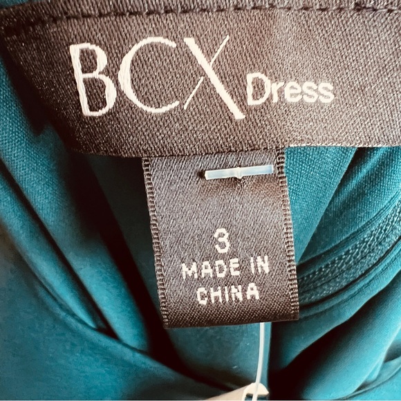 BCX Buckle Back Size 3 Sleeveless Skater Dress w/Back Zipper Closure - Picture 8 of 12